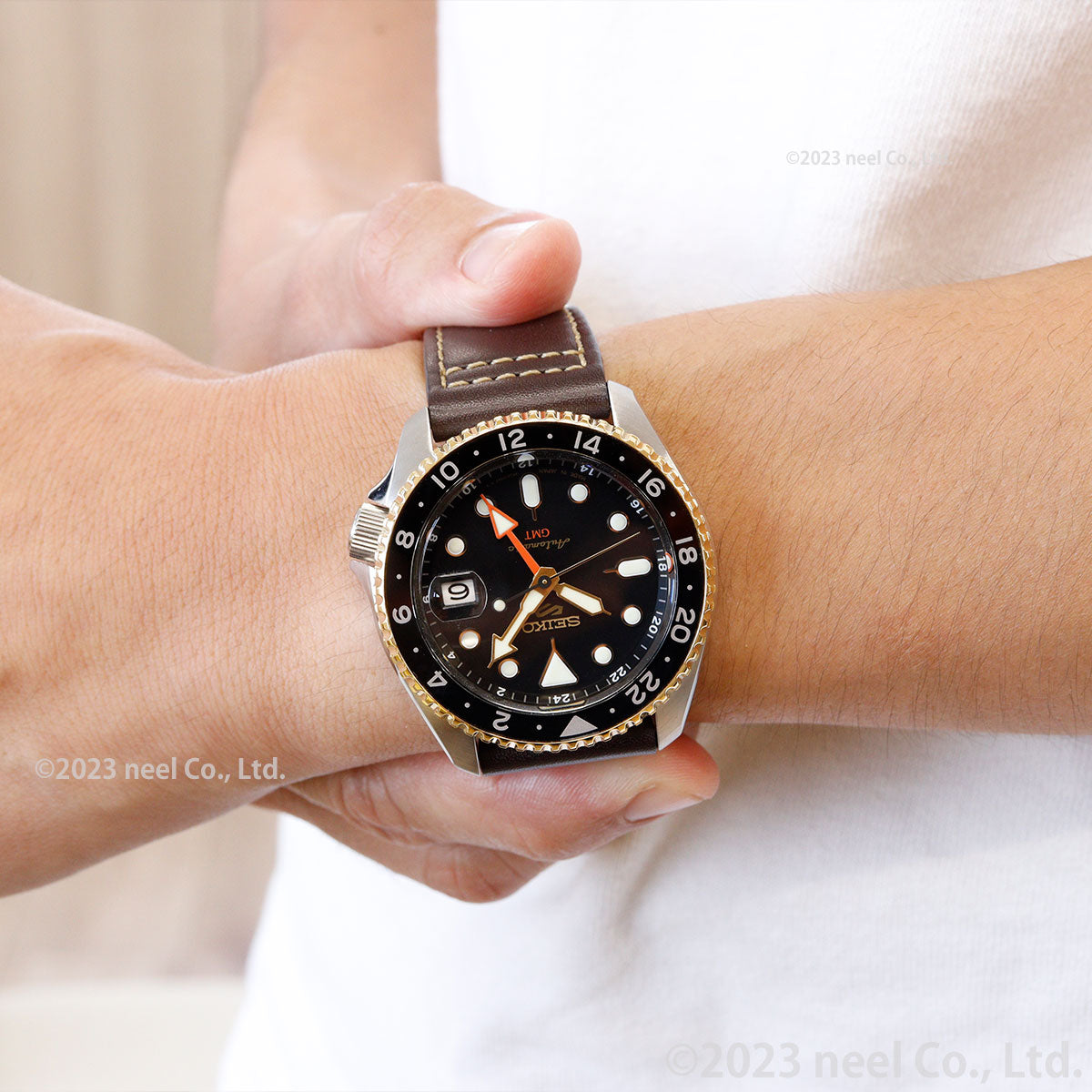 セイコー5 スポーツ SEIKO 5 SPORTS 自動巻き メカニカル 腕時計 メンズ セイコーファイブ スポーツ SKX GMT SBSC020【2024 新作】