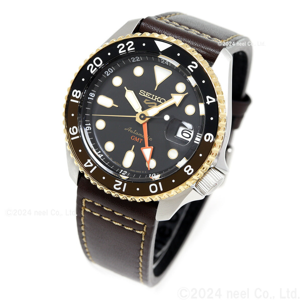 セイコー5 スポーツ SEIKO 5 SPORTS 自動巻き メカニカル 腕時計 メンズ セイコーファイブ スポーツ SKX GMT SBSC020【2024 新作】