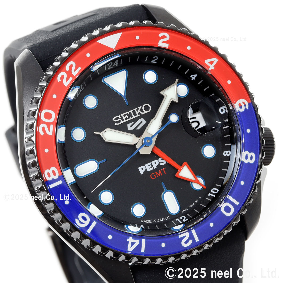 セイコー5 スポーツ SEIKO 5 SPORTS 自動巻き メカニカル ペプシ PEPSI コラボ限定 腕時計 メンズ セイコーファイブ スポーツ SKX Series SBSC023【2025 新作】