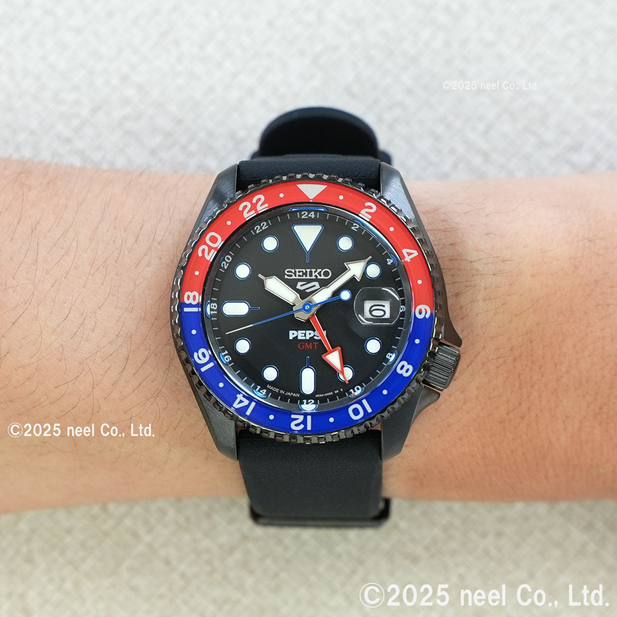 セイコー5 スポーツ SEIKO 5 SPORTS 自動巻き メカニカル ペプシ PEPSI コラボ限定 腕時計 メンズ セイコーファイブ スポーツ SKX Series SBSC023【2025 新作】