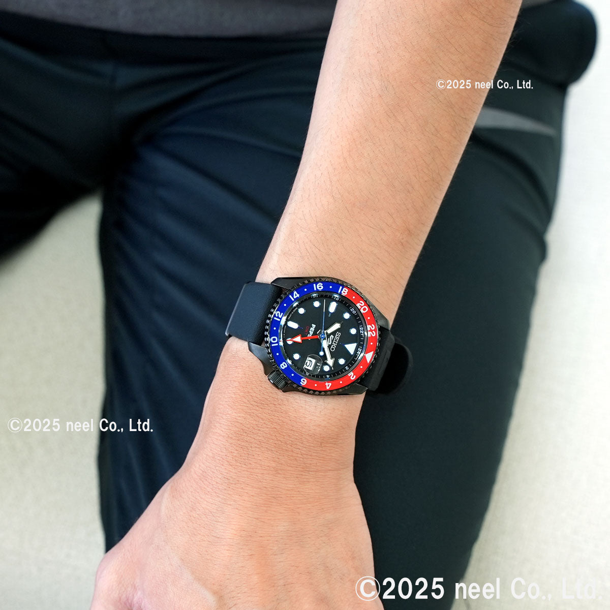 セイコー5 スポーツ SEIKO 5 SPORTS 自動巻き メカニカル ペプシ PEPSI コラボ限定 腕時計 メンズ セイコーファイブ スポーツ SKX Series SBSC023【2025 新作】