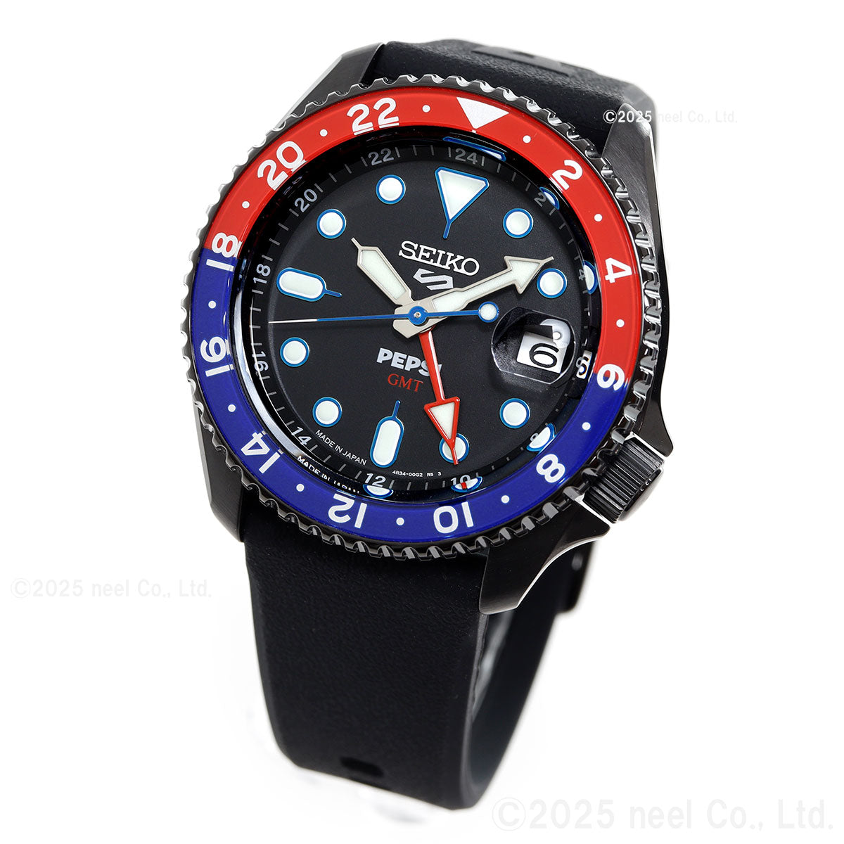 セイコー5 スポーツ SEIKO 5 SPORTS 自動巻き メカニカル ペプシ PEPSI コラボ限定 腕時計 メンズ セイコーファイブ スポーツ SKX Series SBSC023【2025 新作】