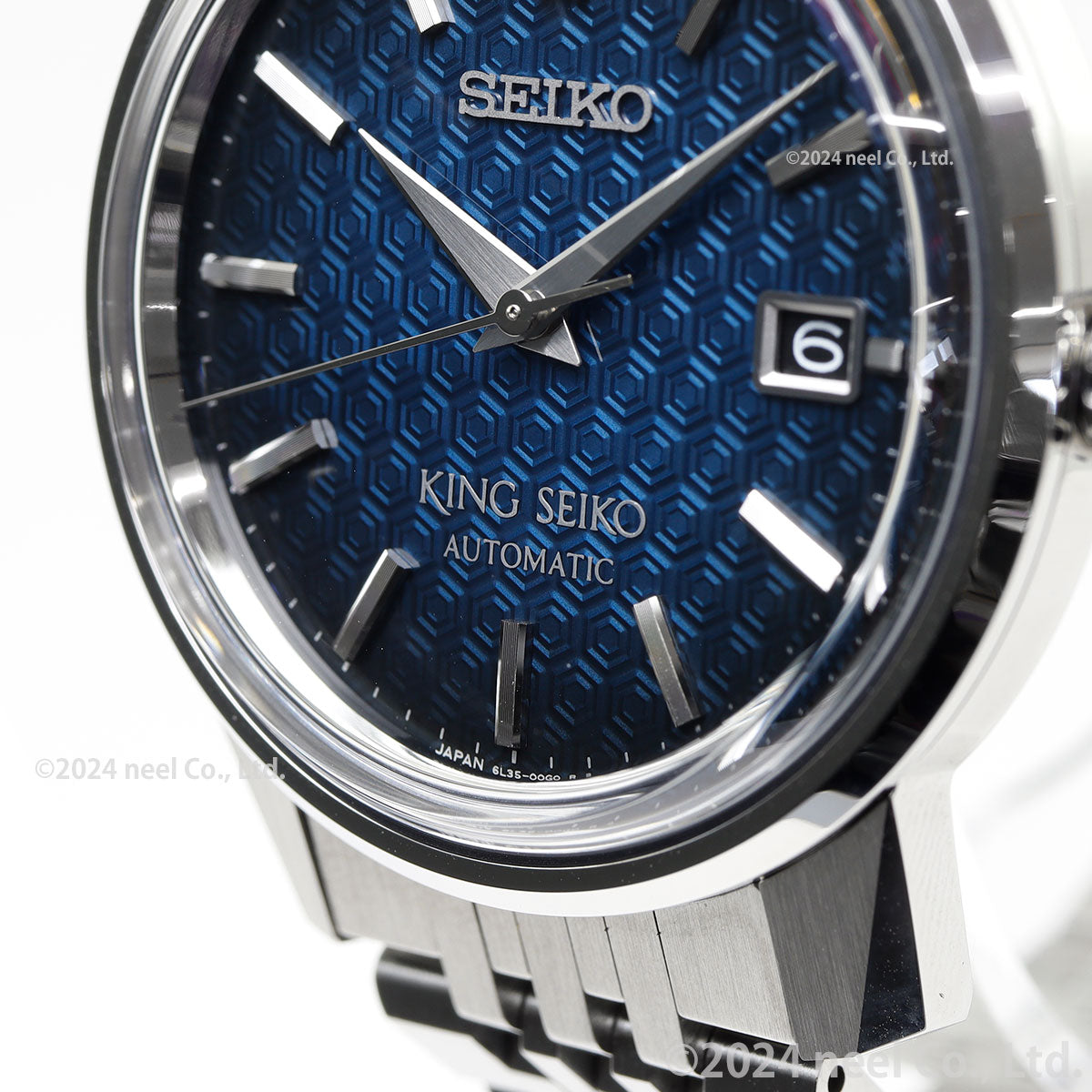 キングセイコー KING SEIKO 自動巻き メカニカル 腕時計 メンズ KSK 6L SDKA013 浮世絵 歌川広重 『深川万年橋』モチーフ 隅田川イメージ【2024 新作】