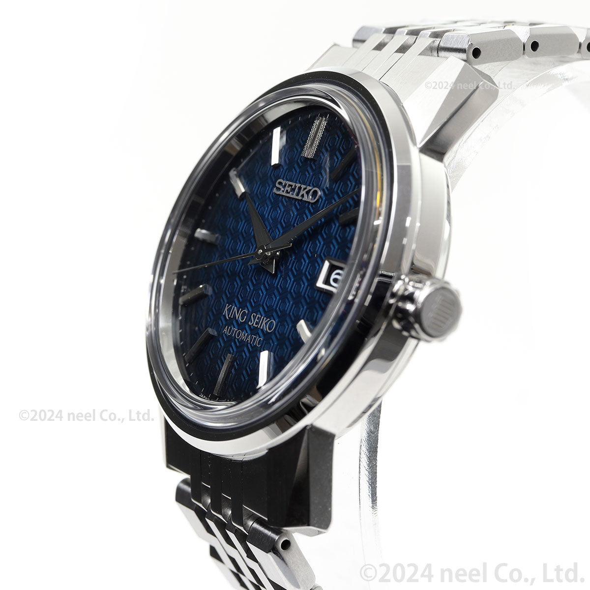 キングセイコー KING SEIKO 自動巻き メカニカル 腕時計 メンズ KSK 6L SDKA013 浮世絵 歌川広重 『深川万年橋』モチーフ 隅田川イメージ【2024 新作】