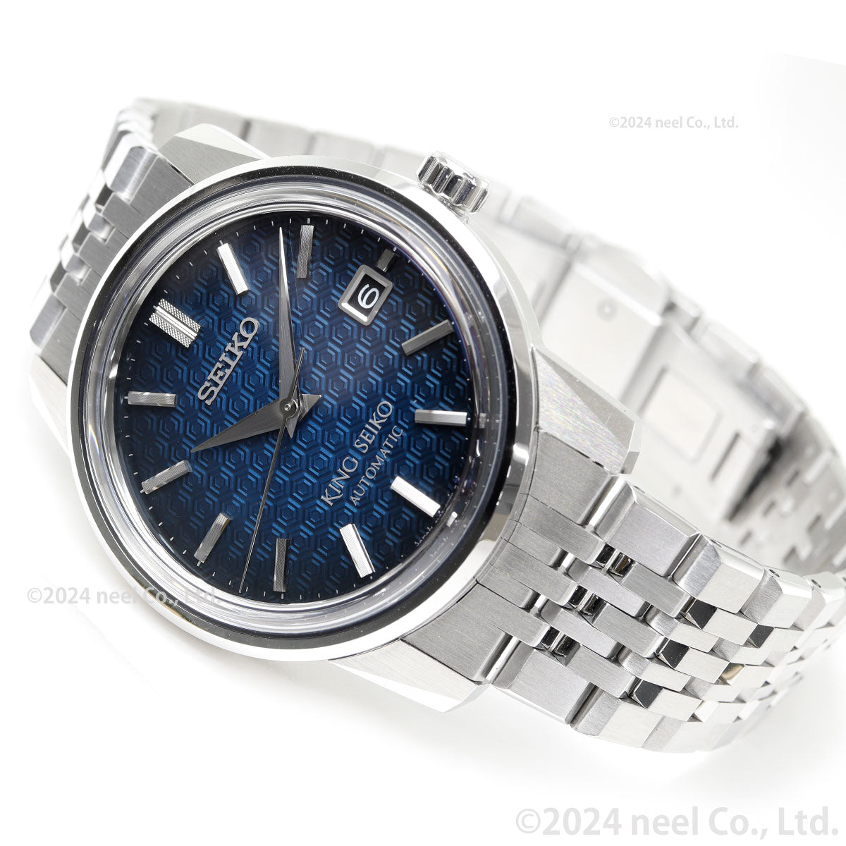 キングセイコー KING SEIKO 自動巻き メカニカル 腕時計 メンズ KSK 6L SDKA013 浮世絵 歌川広重 『深川万年橋』モチーフ 隅田川イメージ【2024 新作】