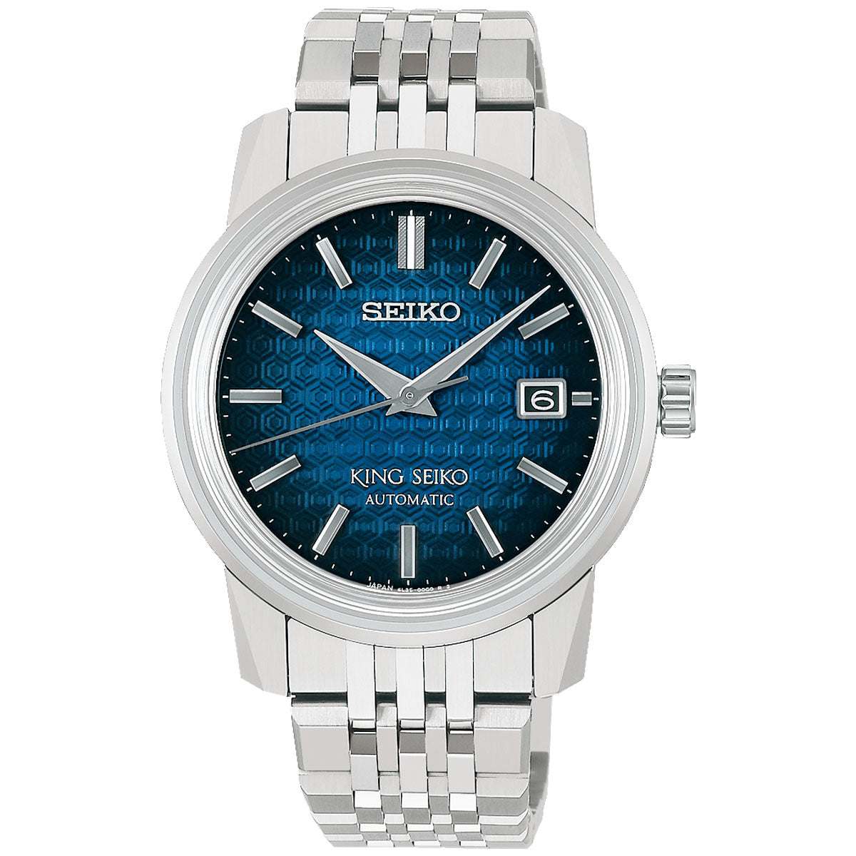 キングセイコー KING SEIKO 自動巻き メカニカル 腕時計 メンズ KSK 6L SDKA013 浮世絵 歌川広重 『深川万年橋』モチーフ 隅田川イメージ【2024 新作】