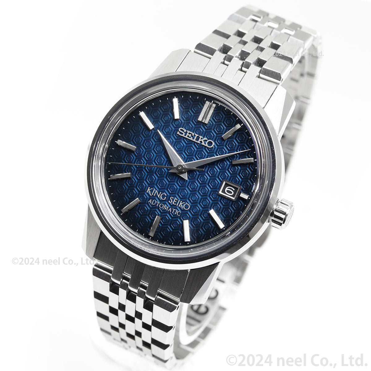 キングセイコー KING SEIKO 自動巻き メカニカル 腕時計 メンズ KSK 6L SDKA013 浮世絵 歌川広重 『深川万年橋』モチーフ 隅田川イメージ【2024 新作】