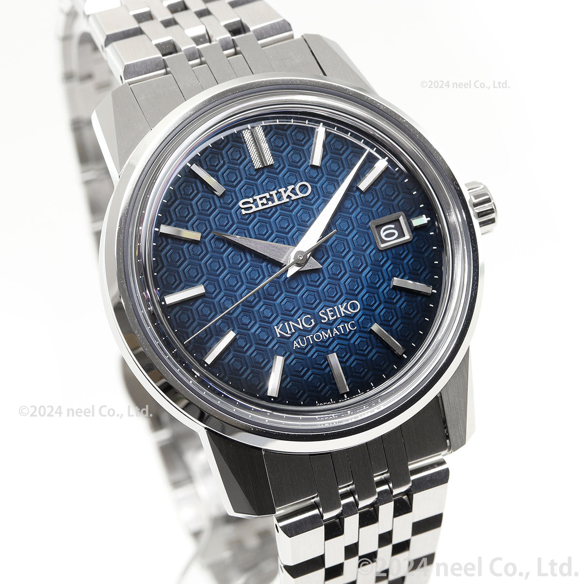 キングセイコー KING SEIKO 自動巻き メカニカル 腕時計 メンズ KSK 6L SDKA013 浮世絵 歌川広重 『深川万年橋』モチーフ 隅田川イメージ【2024 新作】