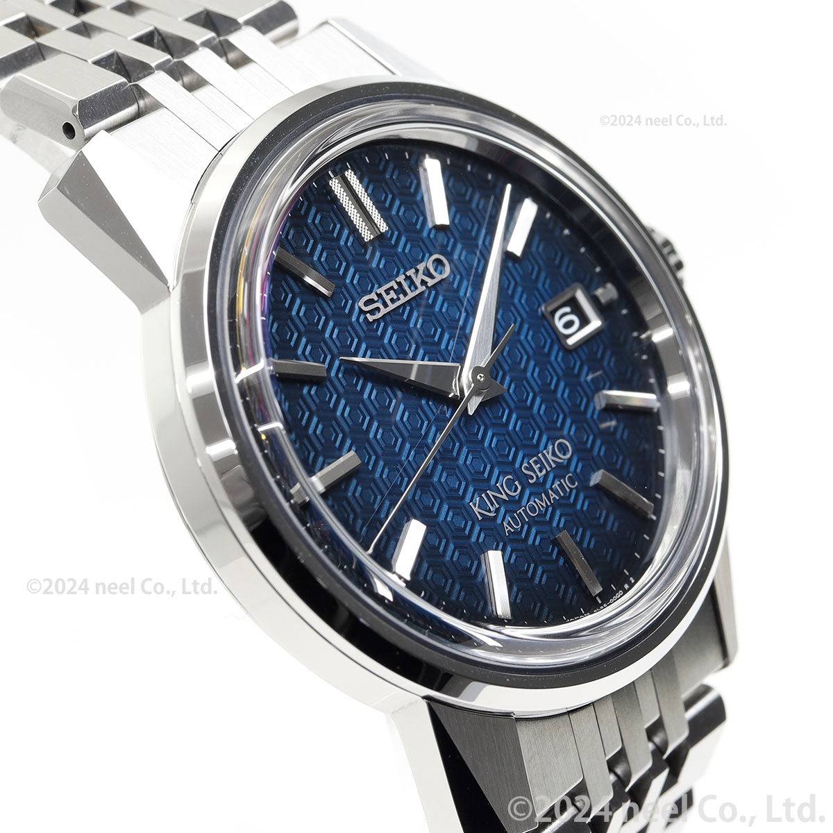 キングセイコー KING SEIKO 自動巻き メカニカル 腕時計 メンズ KSK 6L SDKA013 浮世絵 歌川広重 『深川万年橋』モチーフ 隅田川イメージ【2024 新作】