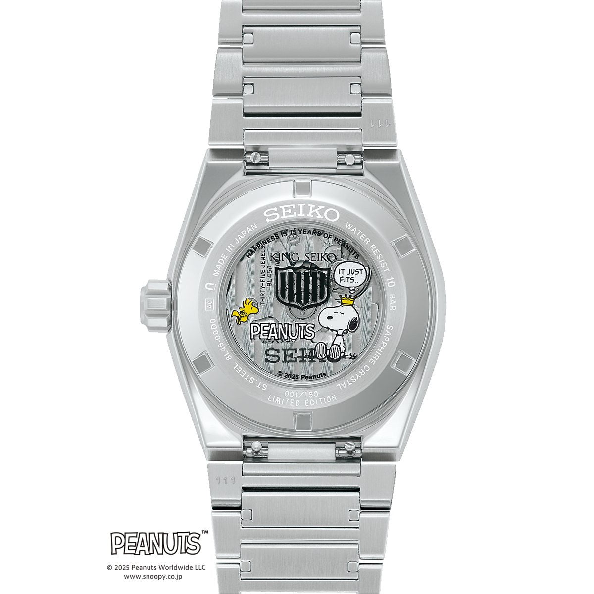 キングセイコー KING SEIKO 自動巻き メカニカル PEANUTS 75周年記念限定 腕時計 メンズ SDKV011【2025 新作】