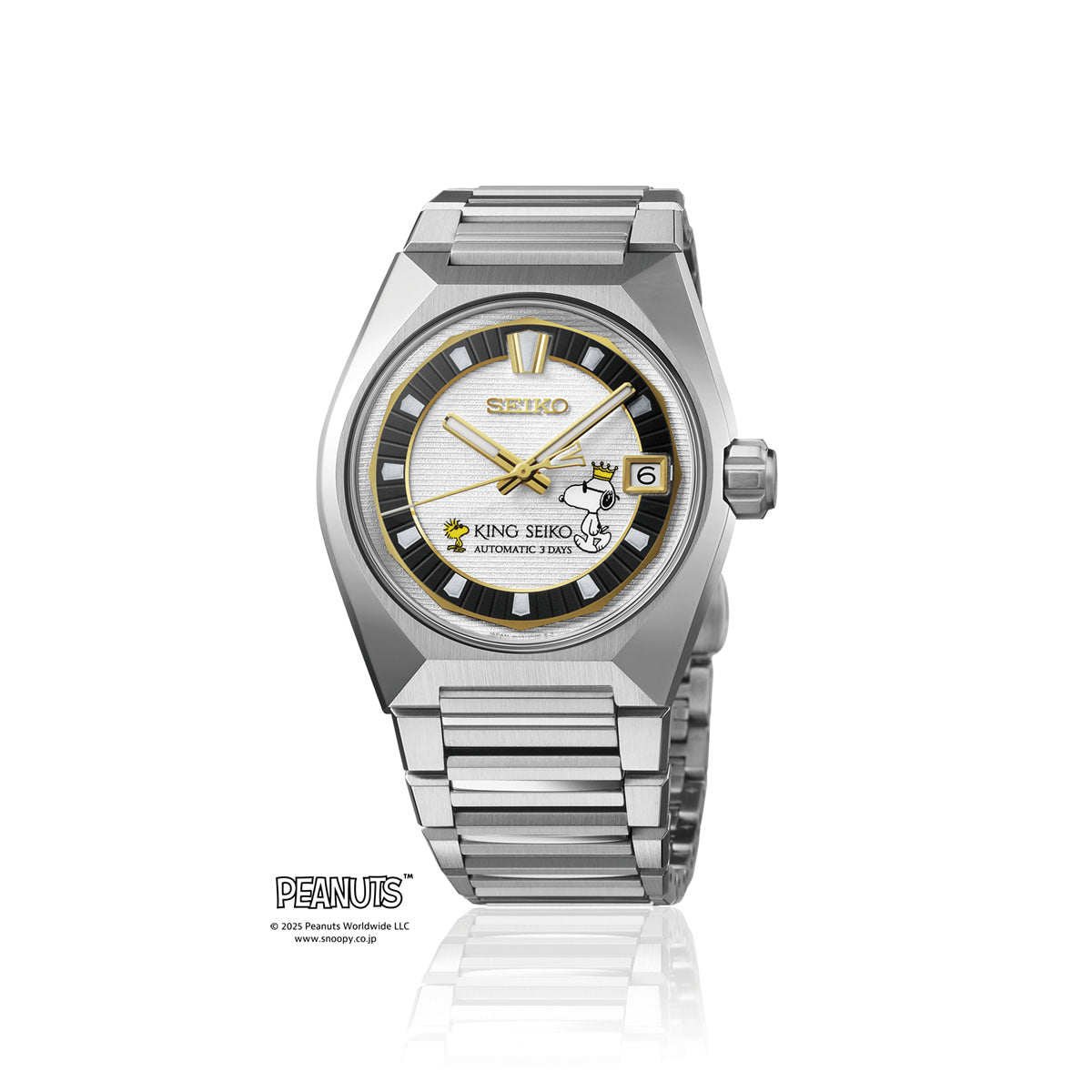 キングセイコー KING SEIKO 自動巻き メカニカル PEANUTS 75周年記念限定 腕時計 メンズ SDKV011【2025 新作】