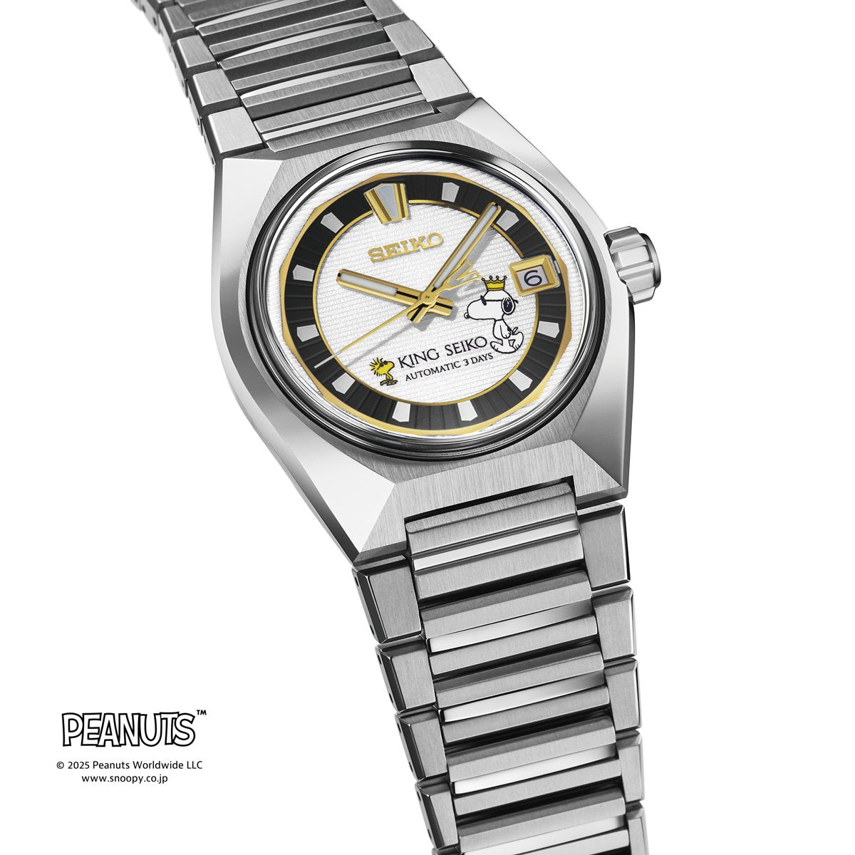 キングセイコー KING SEIKO 自動巻き メカニカル PEANUTS 75周年記念限定 腕時計 メンズ SDKV011【2025 新作】