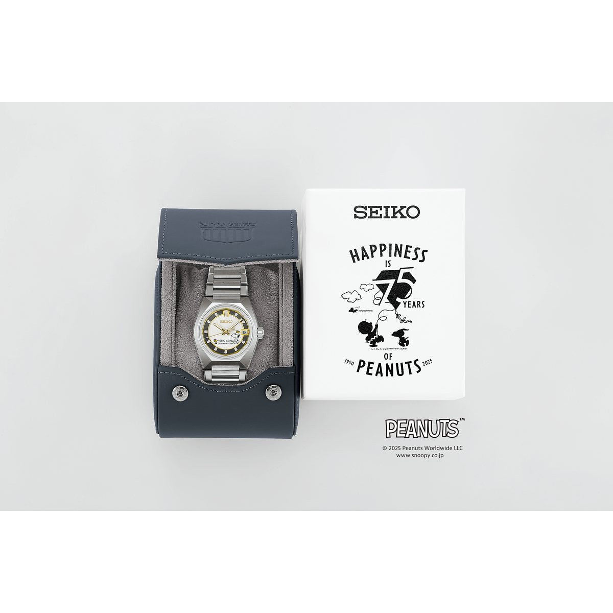 キングセイコー KING SEIKO 自動巻き メカニカル PEANUTS 75周年記念限定 腕時計 メンズ SDKV011【2025 新作】