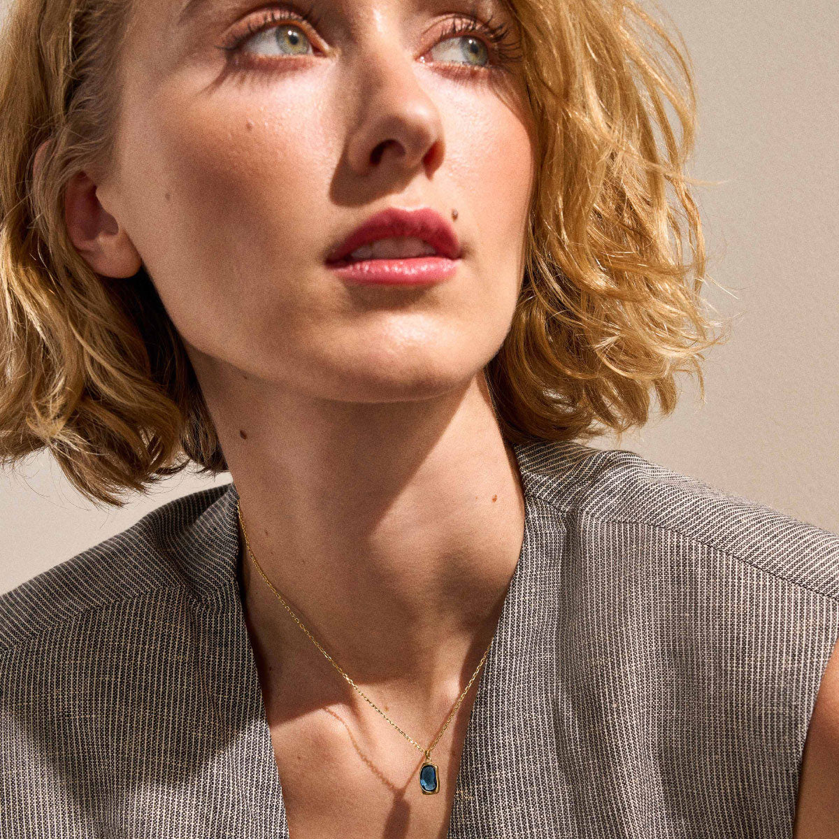 スカーゲン SKAGEN Sofie Sea Glass アクセサリー ネックレス ペンダント ゴールドトーン レディース SKJ1884710
