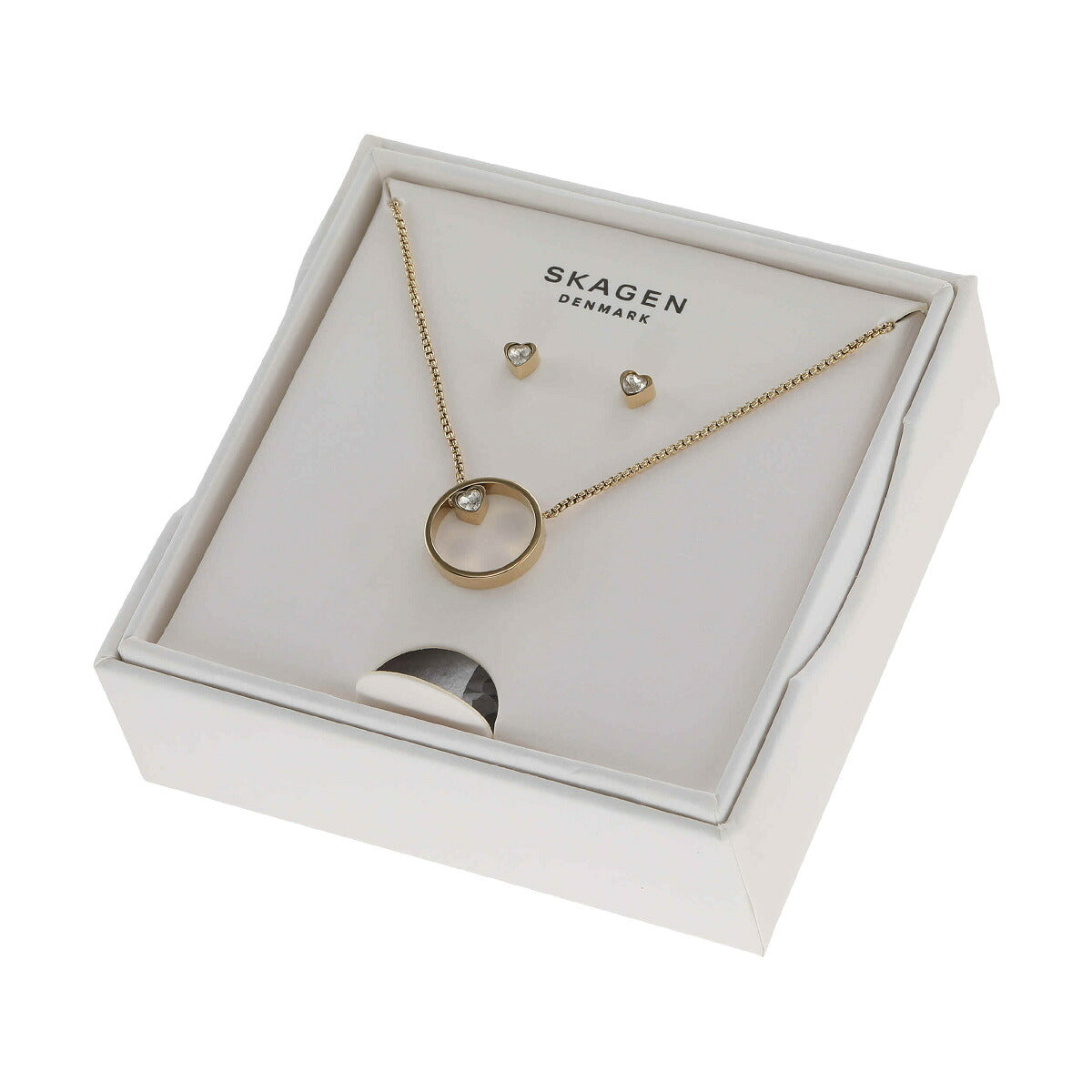 スカーゲン SKAGEN Skagen X Bup アクセサリー ネックレス&ピアス ギフトセット ゴールドトーン レディース SKJB1014SET