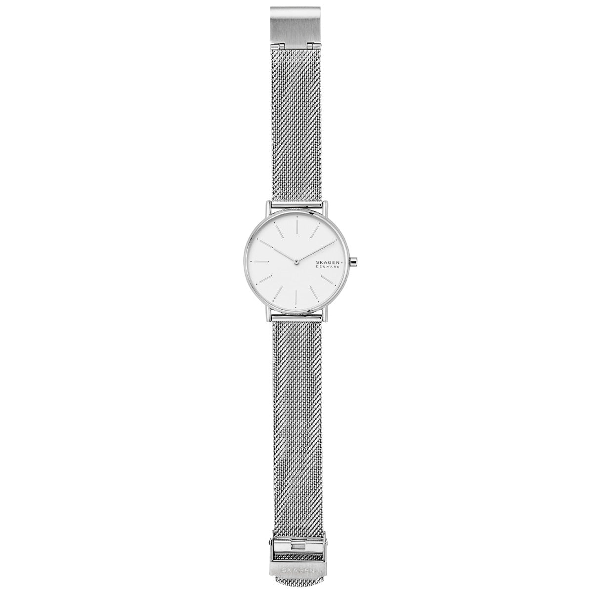 スカーゲン SKAGEN 腕時計 レディース SIGNATUR シルバートーン スチールメッシュウォッチ SKW2785