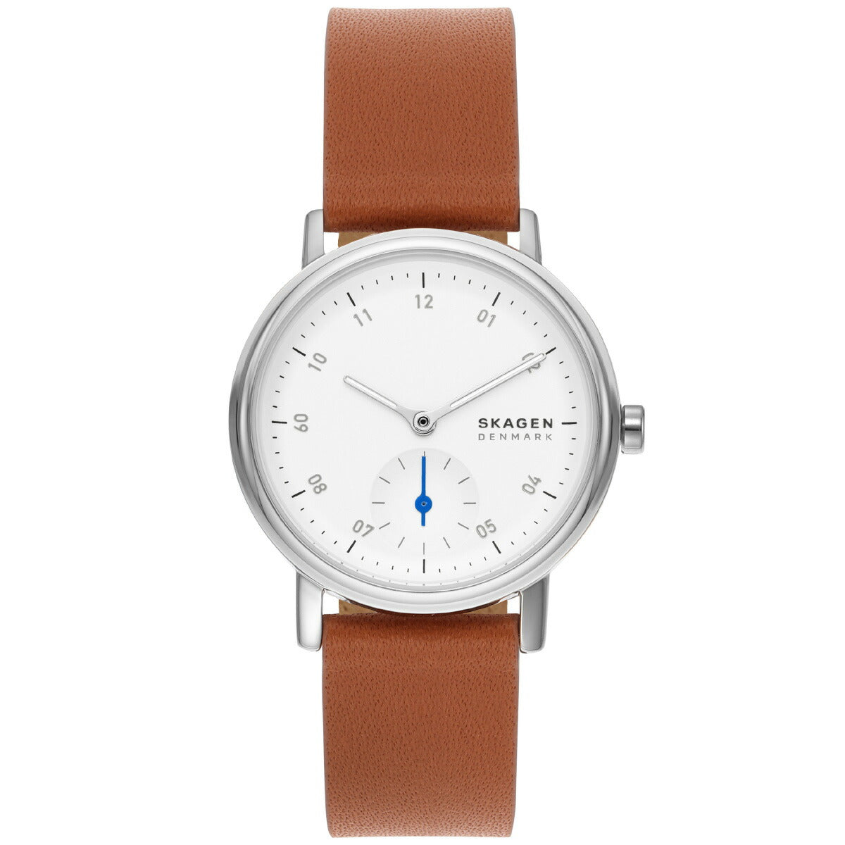 スカーゲン SKAGEN 腕時計 レディース KUPPEL LILLE 二針 サブセコンド ブラウン レザーウォッチ SKW3103