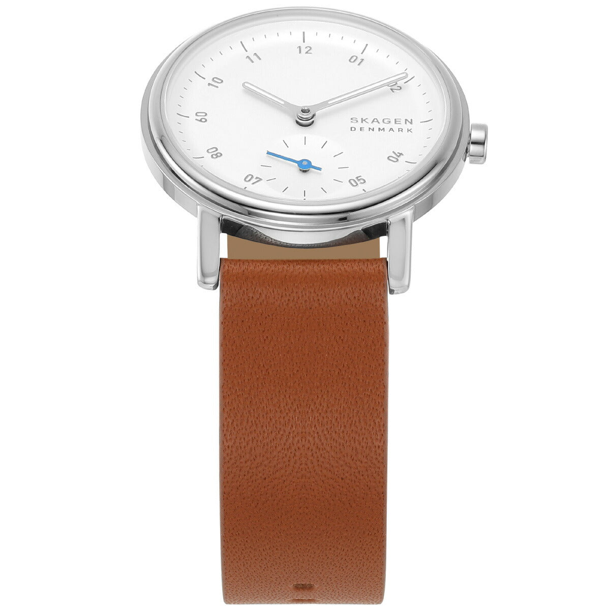 スカーゲン SKAGEN 腕時計 レディース KUPPEL LILLE 二針 サブセコンド ブラウン レザーウォッチ SKW3103