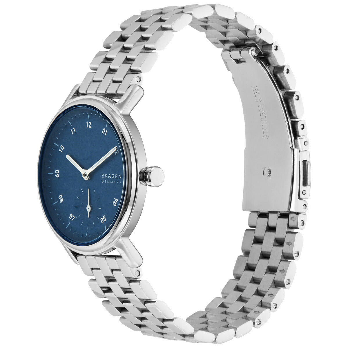 スカーゲン SKAGEN 腕時計 レディース KUPPEL LILLE 二針 サブセコンド シルバートーン ステンレススチール ブレスレットウォッチ SKW3129