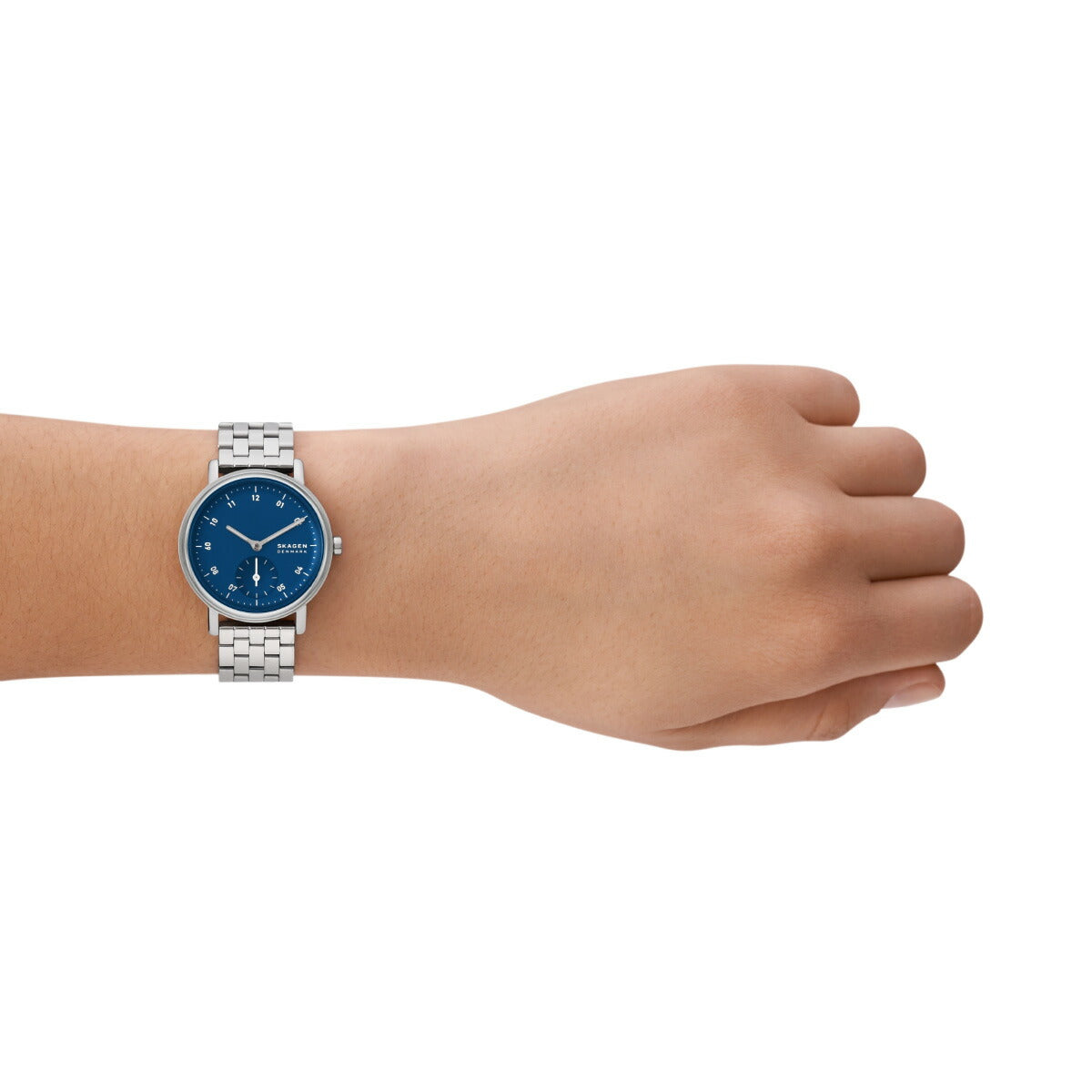 スカーゲン SKAGEN 腕時計 レディース KUPPEL LILLE 二針 サブセコンド シルバートーン ステンレススチール ブレスレットウォッチ SKW3129
