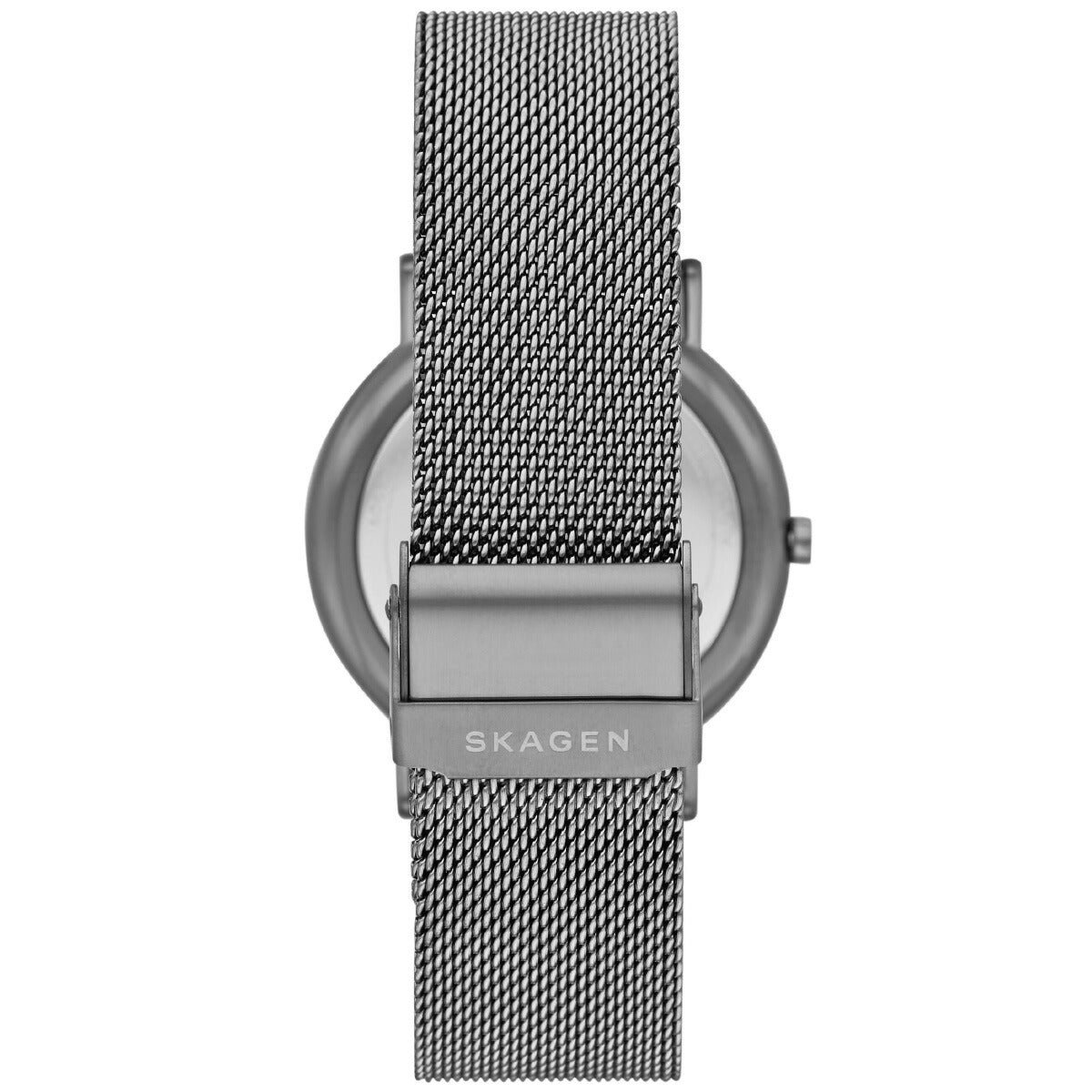 スカーゲン SKAGEN 腕時計 メンズ SIGNATUR 三針 チャコール ステンレススチールメッシュ ウォッチ&ストラップセット SKW3157SET