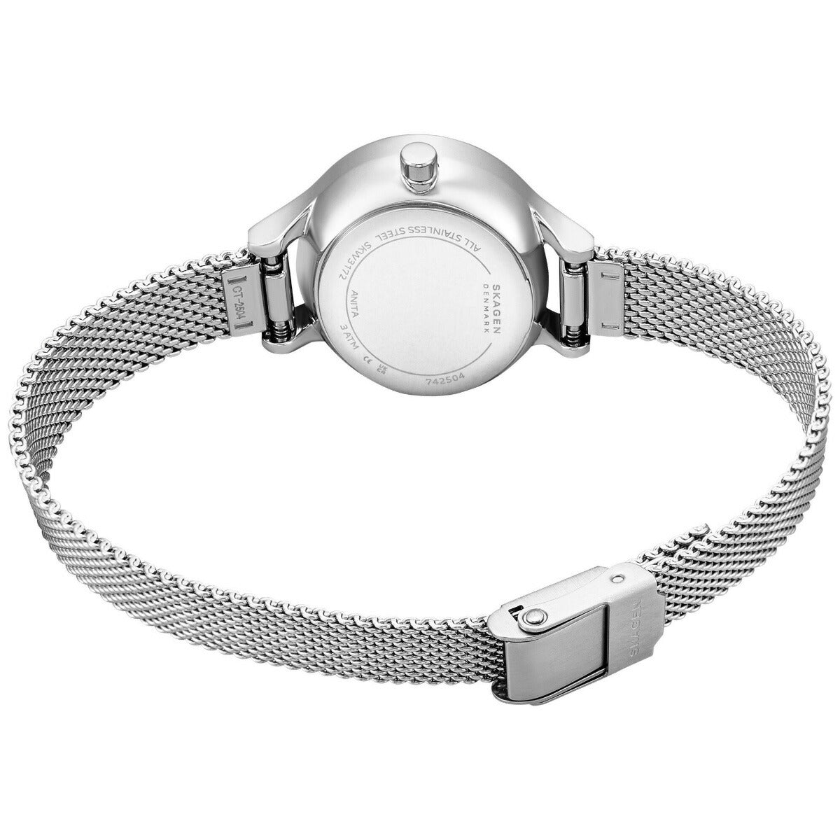 スカーゲン SKAGEN 腕時計 レディース ANITA MICRO 二針 シルバー ステンレススチールウォッチ SKW3172【2025 新作】