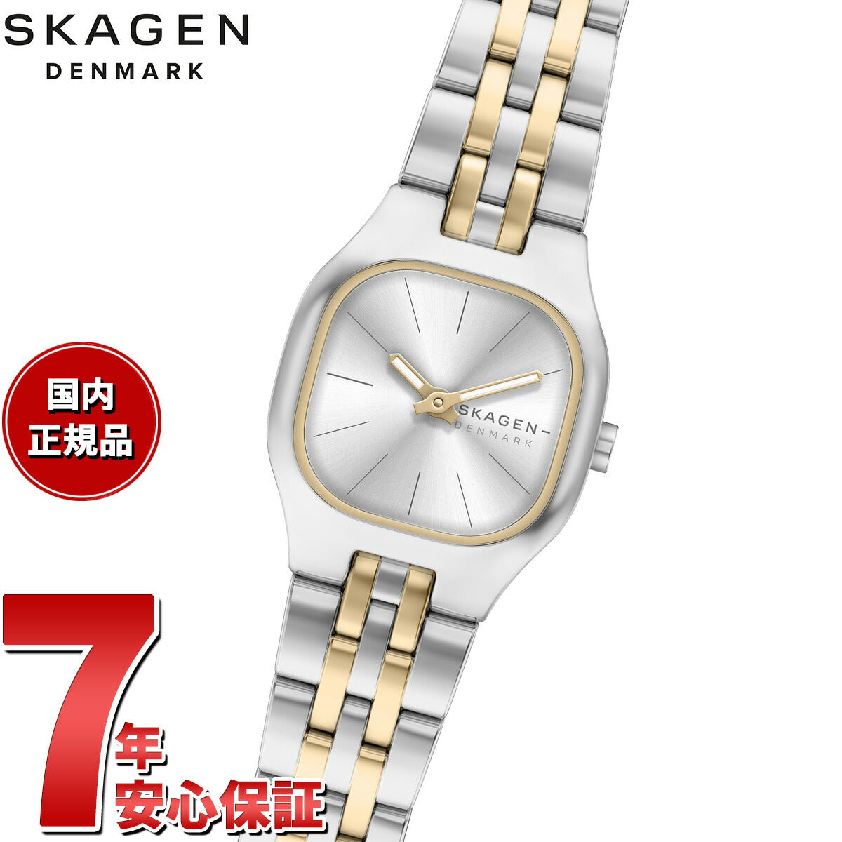 スカーゲン SKAGEN 腕時計 レディース MELLEM MICRO 二針 ツートーン 