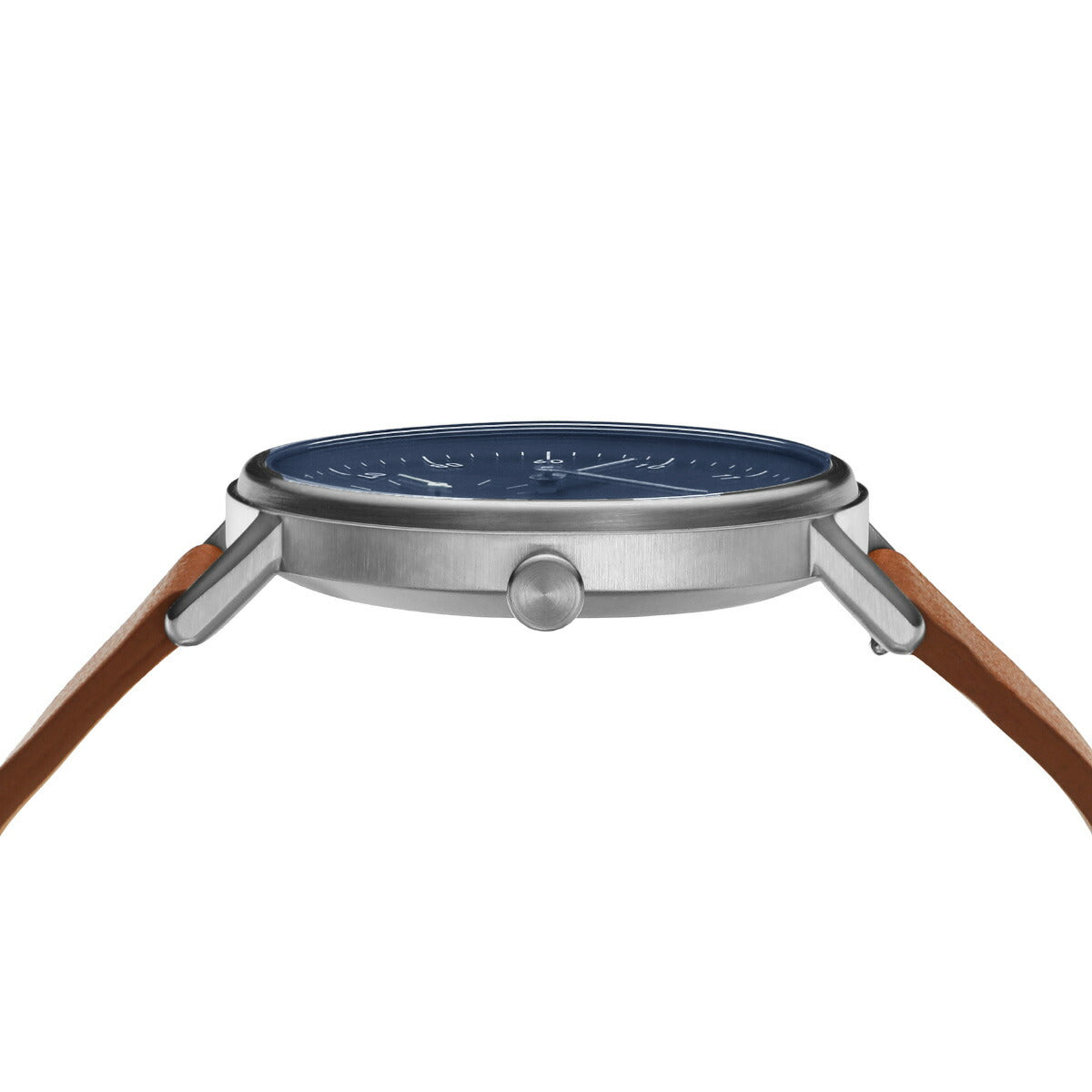 スカーゲン SKAGEN 腕時計 メンズ KUPPEL 二針 サブセコンド ブラウン レザーウォッチ SKW6888