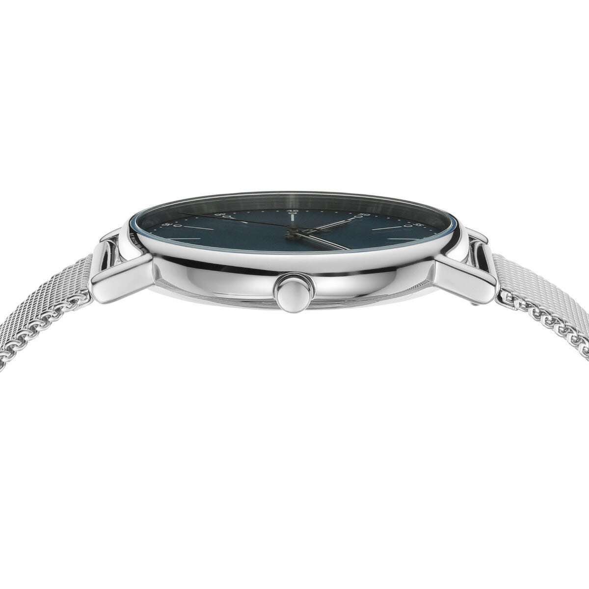 スカーゲン SKAGEN 腕時計 メンズ SIGNATUR 三針 シルバートーン ステンレススチール メッシュウォッチ SKW6904