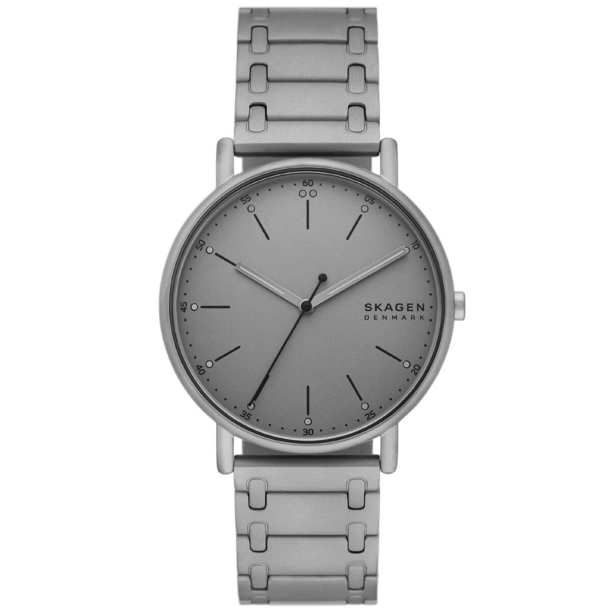 スカーゲン SKAGEN 腕時計 メンズ SIGNATUR 三針 チャコール ステンレススチール ブレスレットウォッチ SKW6913