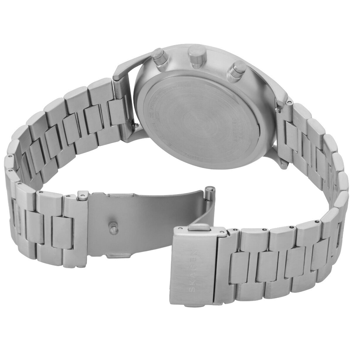 スカーゲン SKAGEN 腕時計 メンズ HOLST クロノグラフ シルバートーン ステンレススチールウォッチ SKW6926