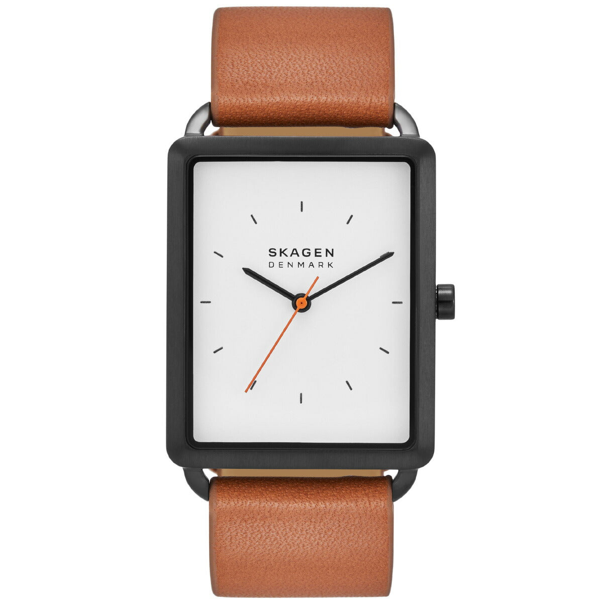 スカーゲン SKAGEN 腕時計 メンズ HAGEN 三針 ブラウン レザーウォッチ SKW6929