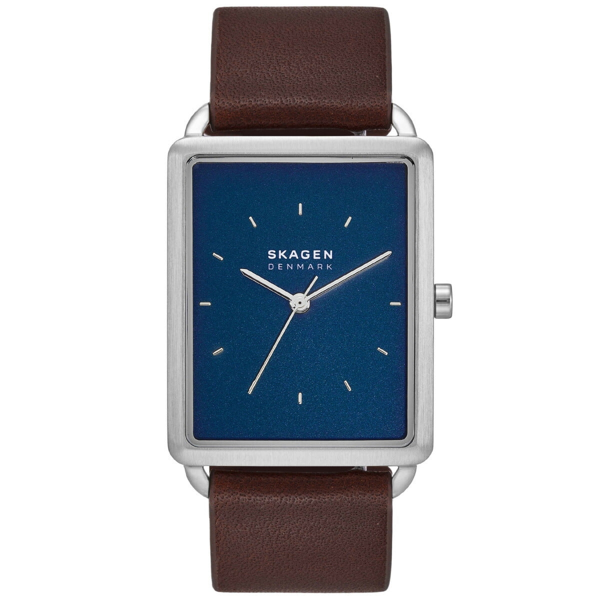 スカーゲン SKAGEN 腕時計 メンズ HAGEN 三針 ブラウン レザーウォッチ SKW6930