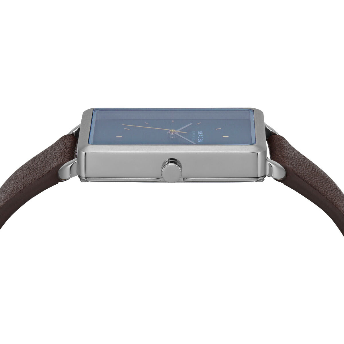スカーゲン SKAGEN 腕時計 メンズ HAGEN 三針 ブラウン レザーウォッチ SKW6930