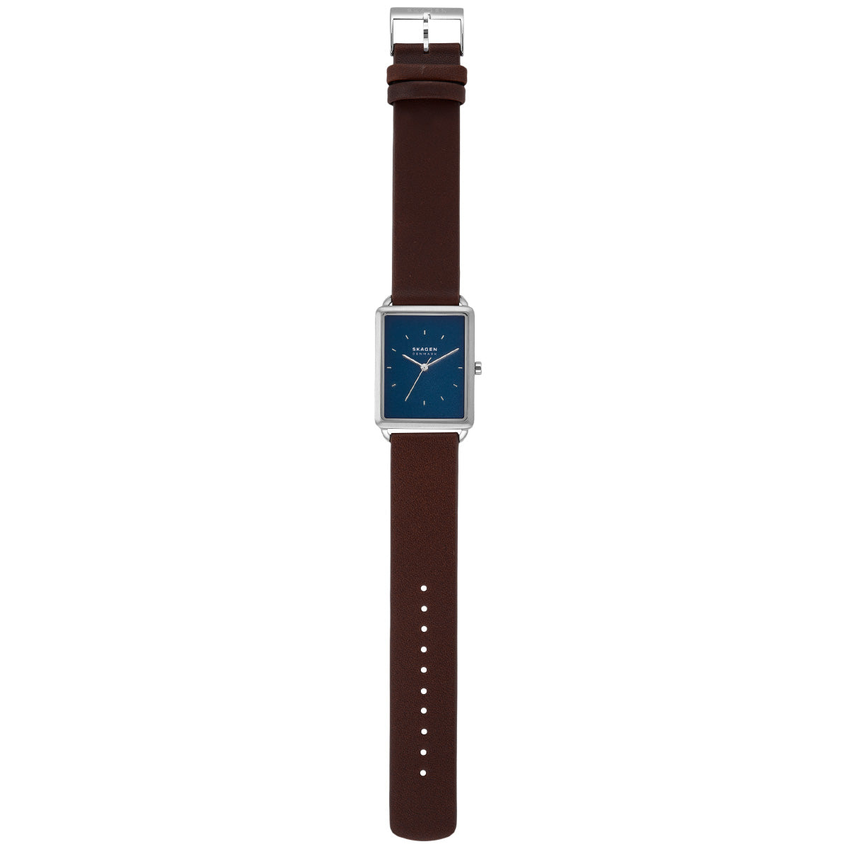 スカーゲン SKAGEN 腕時計 メンズ HAGEN 三針 ブラウン レザーウォッチ SKW6930