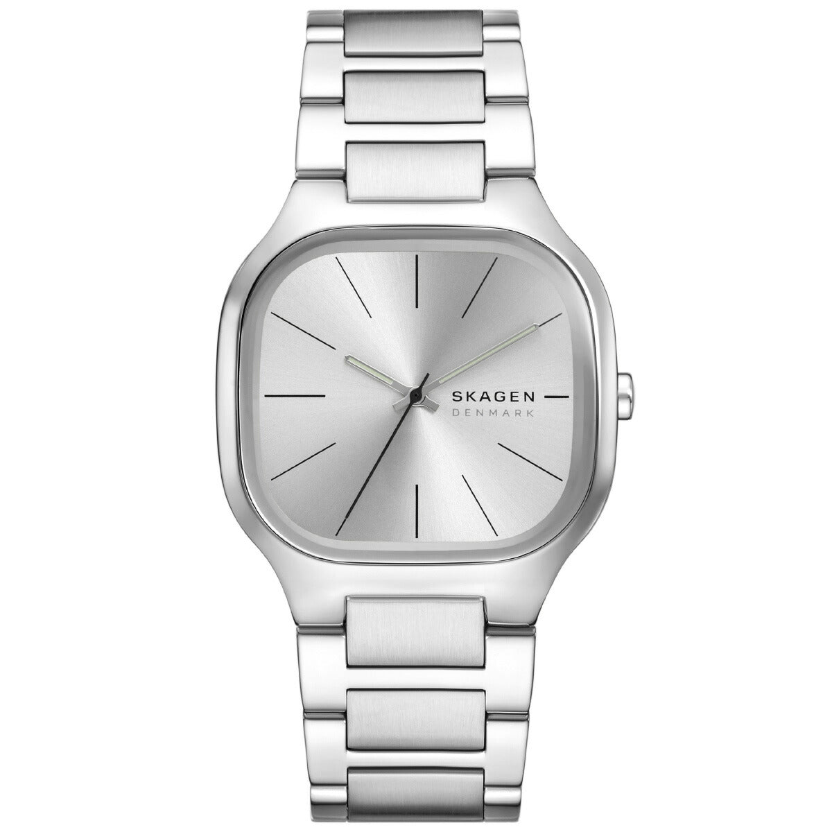 スカーゲン SKAGEN 腕時計 メンズ MELLEM 三針 シルバートーン ステンレススチールウォッチ SKW6934【2025 新作】