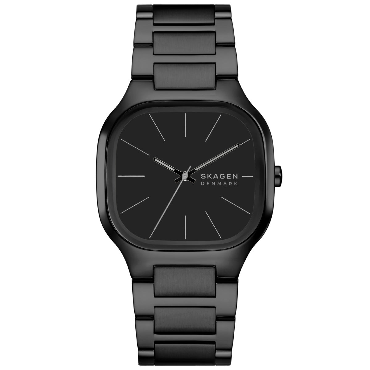 スカーゲン SKAGEN 腕時計 メンズ MELLEM 三針 ブラック ステンレススチールウォッチ SKW6935【2025 新作】