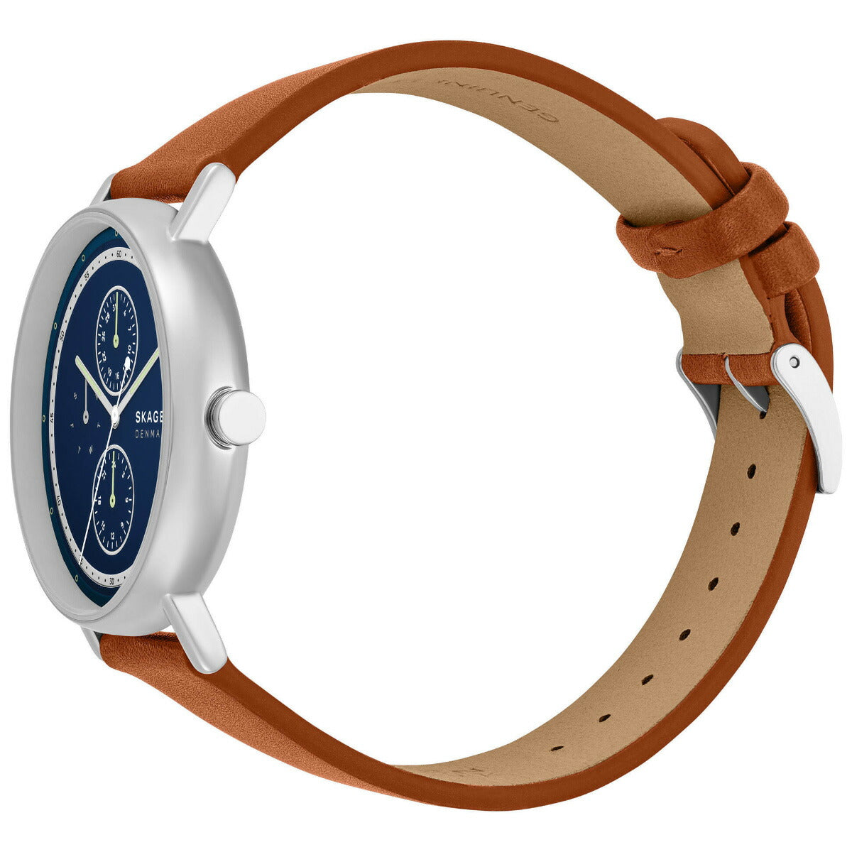 スカーゲン SKAGEN 腕時計 メンズ SIGNATUR マルチファンクション ブラウンレザーウォッチ SKW6943【2025 新作】