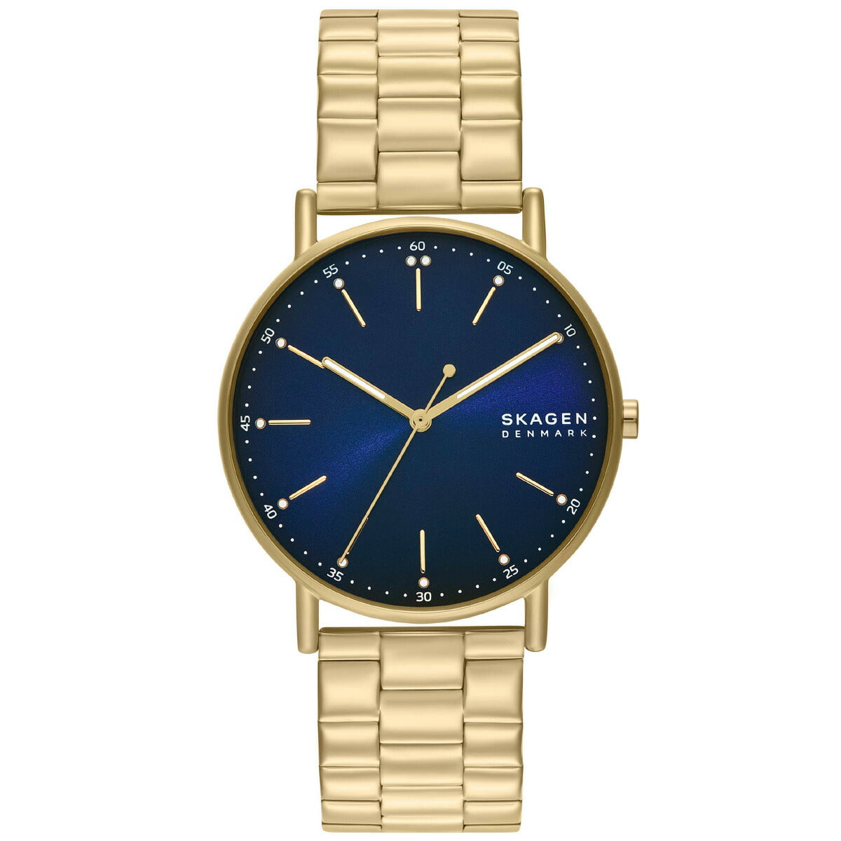 スカーゲン SKAGEN 腕時計 メンズ SIGNATUR 三針 ゴールド ステンレススチールウォッチ SKW6945【2025 新作】