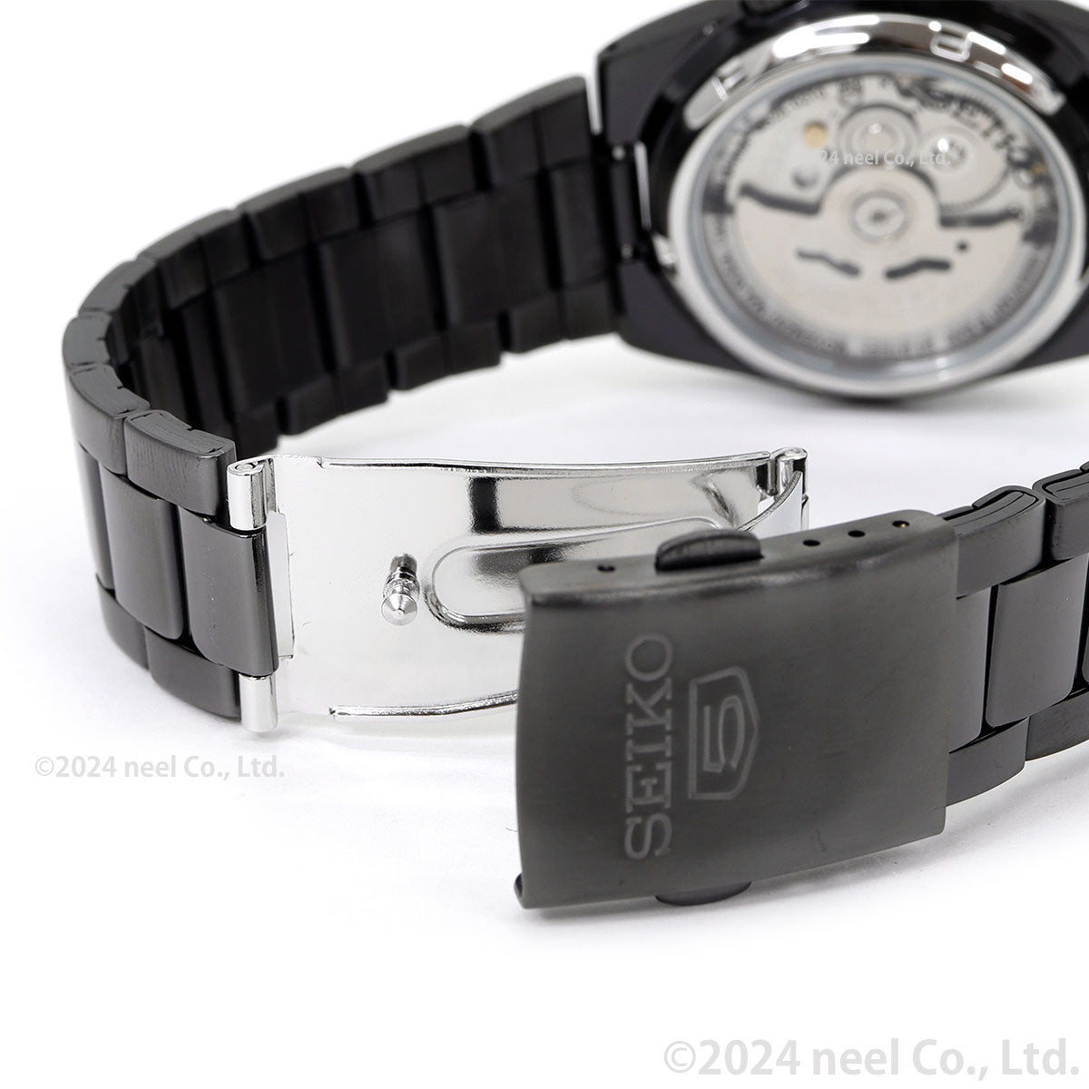 セイコー5 セイコー ファイブ セイコー 逆輸入 腕時計 メンズ 黒い稲妻 SEIKO自動巻き セイコー5 SNKE03K1