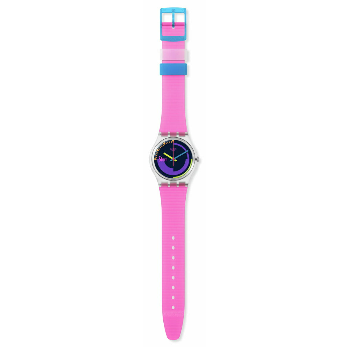 swatch スウォッチ オリジナルズ ORIGINALS SWATCH NEON PINK PODIUM 腕時計 メンズ レディース SO28K111【2024 新作】