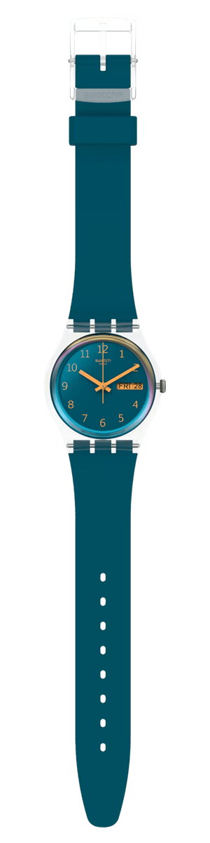 swatch スウォッチ 腕時計 メンズ レディース オリジナルズ ジェント ブルー・アウェイ Originals Gent BLUE AWAY SO28K700