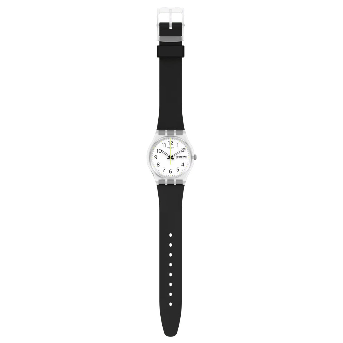 swatch スウォッチ 腕時計 メンズ レディース オリジナルズ ジェント Originals Gent RINSE REPEAT BLACK SO28K701
