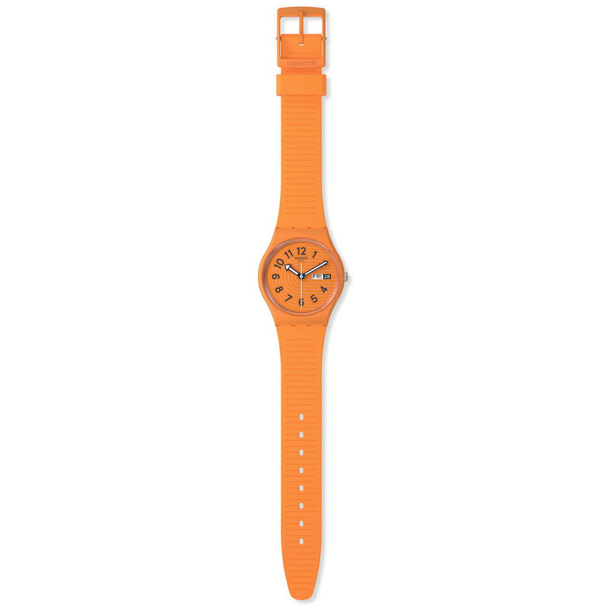 swatch スウォッチ 腕時計 メンズ レディース オリジナルズ ジェント バイオソース GENT BIOSOURCED TRENDY LINES IN SIENNA SO28O703【2024 新作】