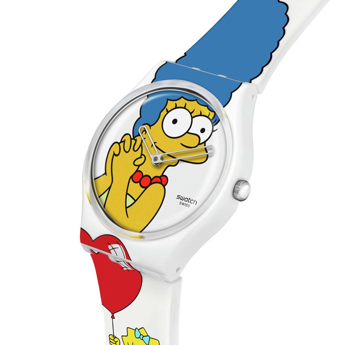 swatch スウォッチ BEST. MOM. EVER. ザ・シンプソンズ 腕時計 メンズ レディース オリジナルズ SO28Z116 THE SIMPSONS COLLECTION【2024 新作】