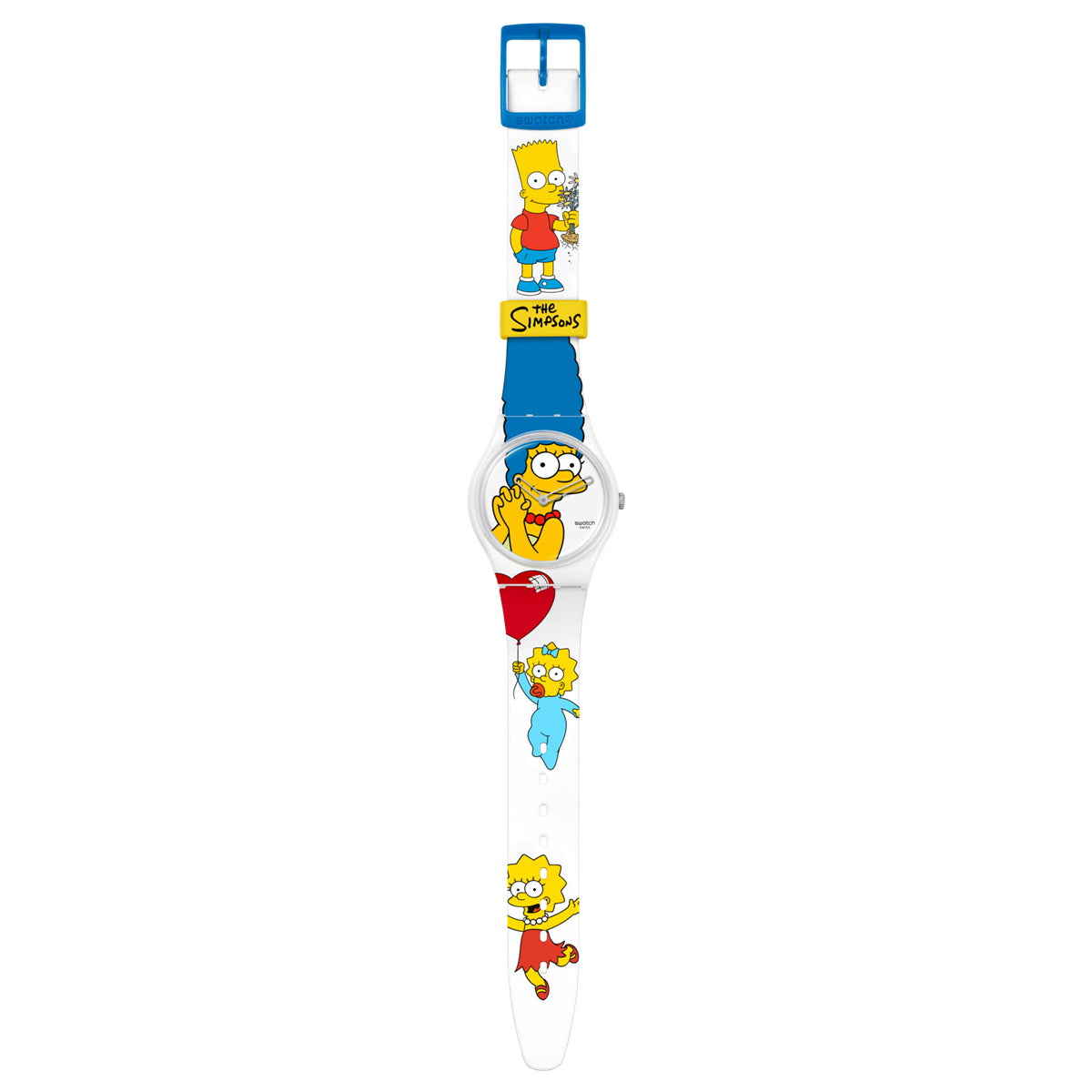 swatch スウォッチ BEST. MOM. EVER. ザ・シンプソンズ 腕時計 メンズ レディース オリジナルズ SO28Z116 THE SIMPSONS COLLECTION【2024 新作】