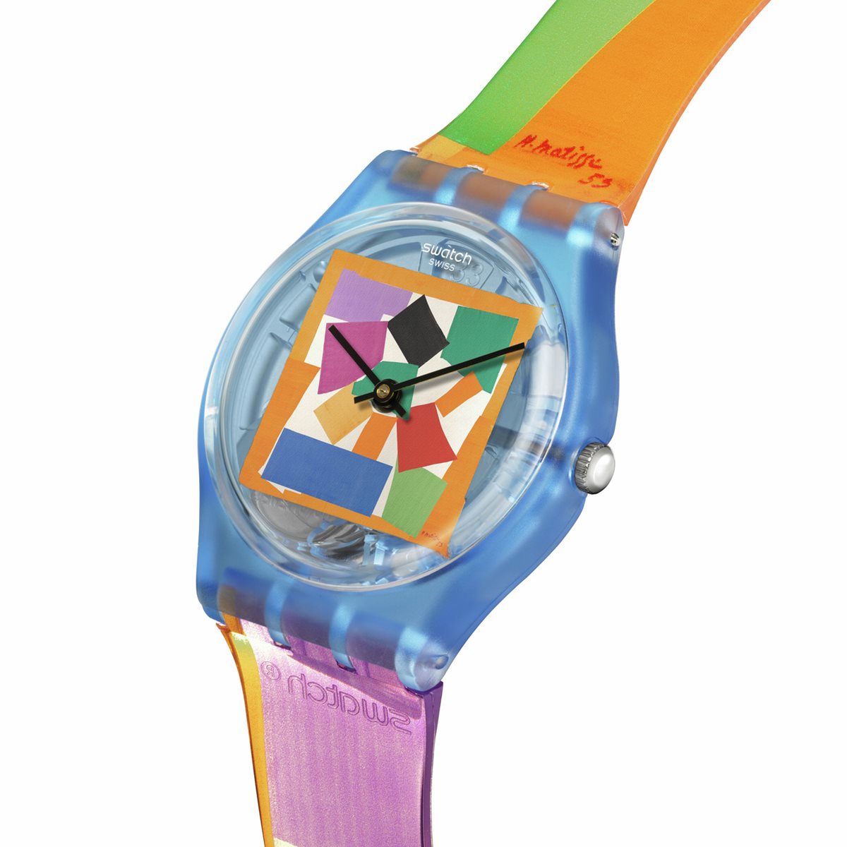 swatch スウォッチ MATISSE'S SNAIL マティス 腕時計 オリジナルズ GENT BIOSOURCED SO28Z127 Swatch × Tate Gallery Swatch Art Journey