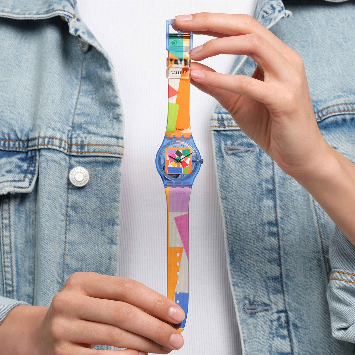 swatch スウォッチ MATISSE'S SNAIL マティス 腕時計 オリジナルズ GENT BIOSOURCED SO28Z127 Swatch × Tate Gallery Swatch Art Journey