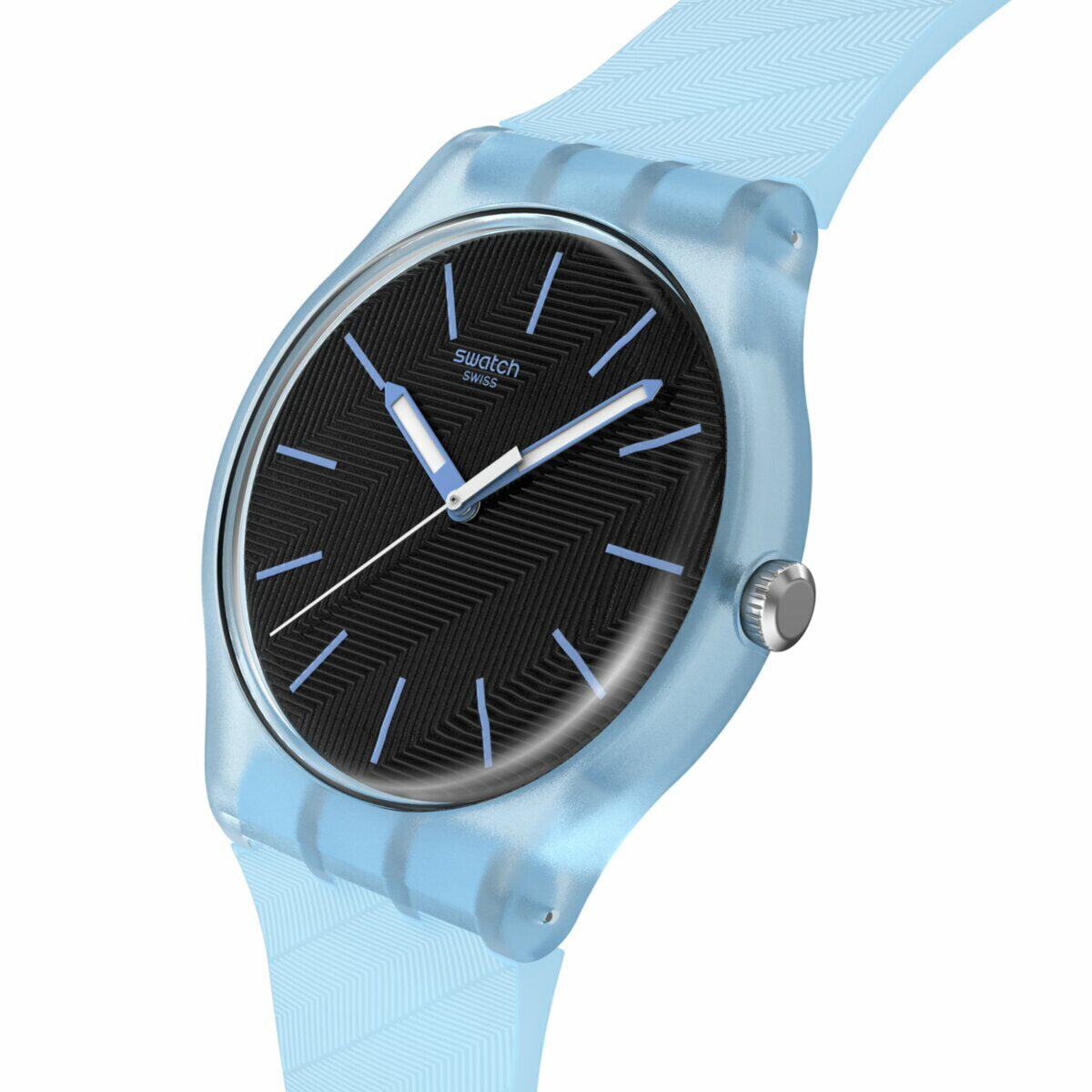 swatch スウォッチ 腕時計 メンズ レディース オリジナルズ ニュージェント バイオソース ORIGINALS NEW GENT BIOSOURCED BLUE MOVES SO29L101【2025 新作】