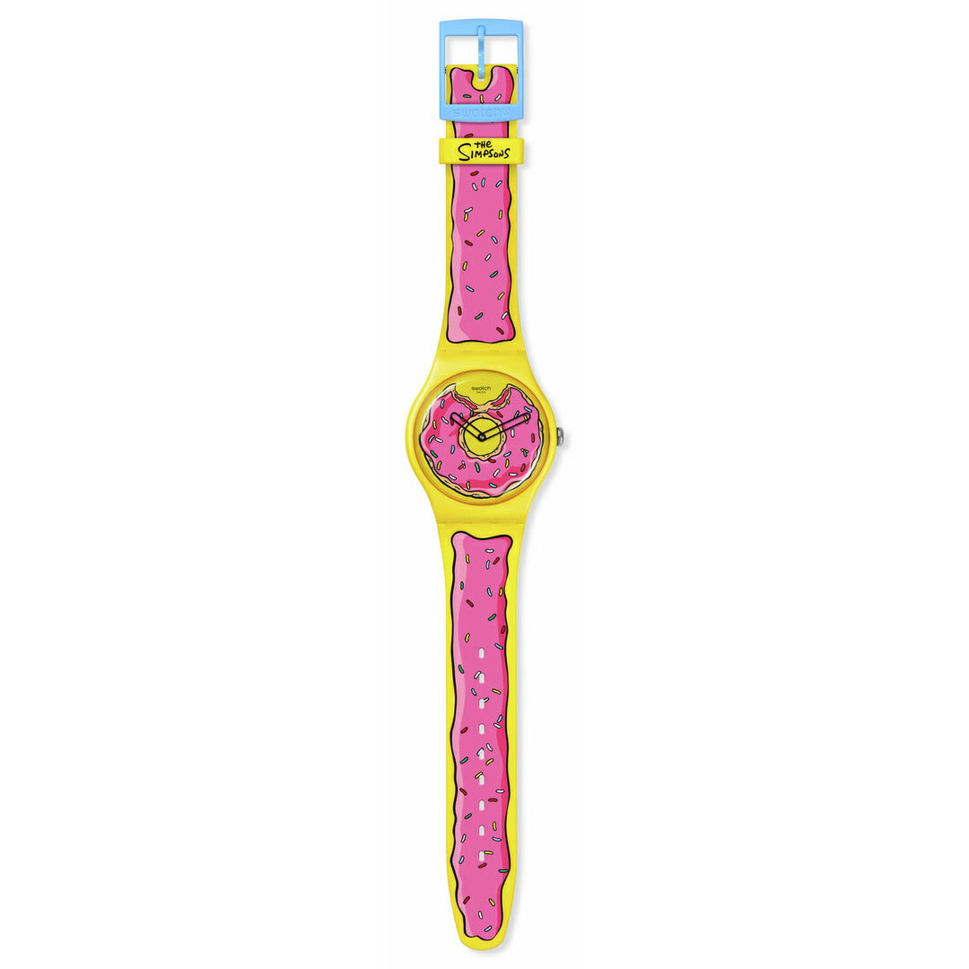 swatch スウォッチ ザ・シンプソンズ コラボモデル The Simpsons SECONDS OF SWEETNESS SO29Z134 腕時計 メンズ レディース